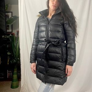 AE puffer long jacket